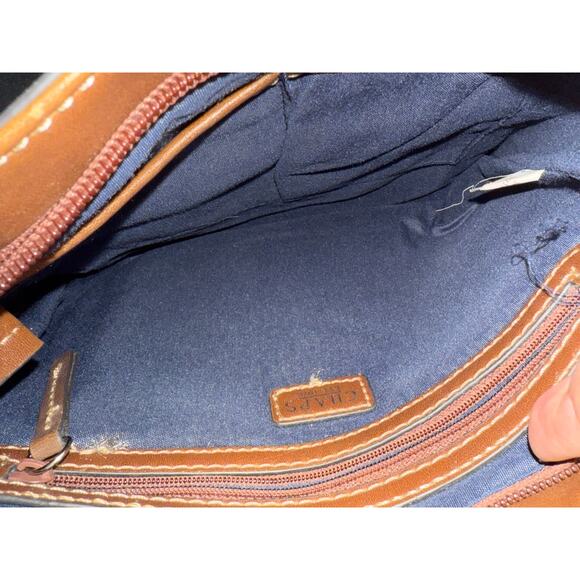 Chaps  Vintage woven material crossbody purse - Picture 7 of 14